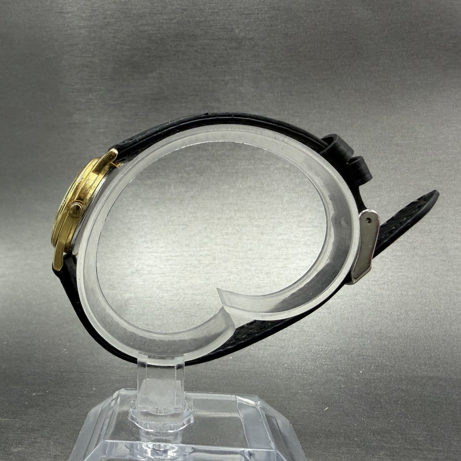 Citizen Watch Women 24mm Champagne Dial Gold Tone Date 1012-K13131 New BatteryAB6