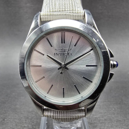 Invicta Angel Watch Women 33mm Silver Dial Silver Tone Round 15147 New Battery0