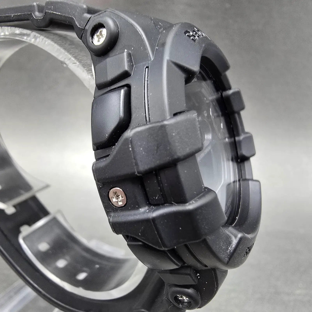 Casio Baby-G BGD-140 Watch Women 43mm Black Dial Black Chrono Alarm New BatteryL3