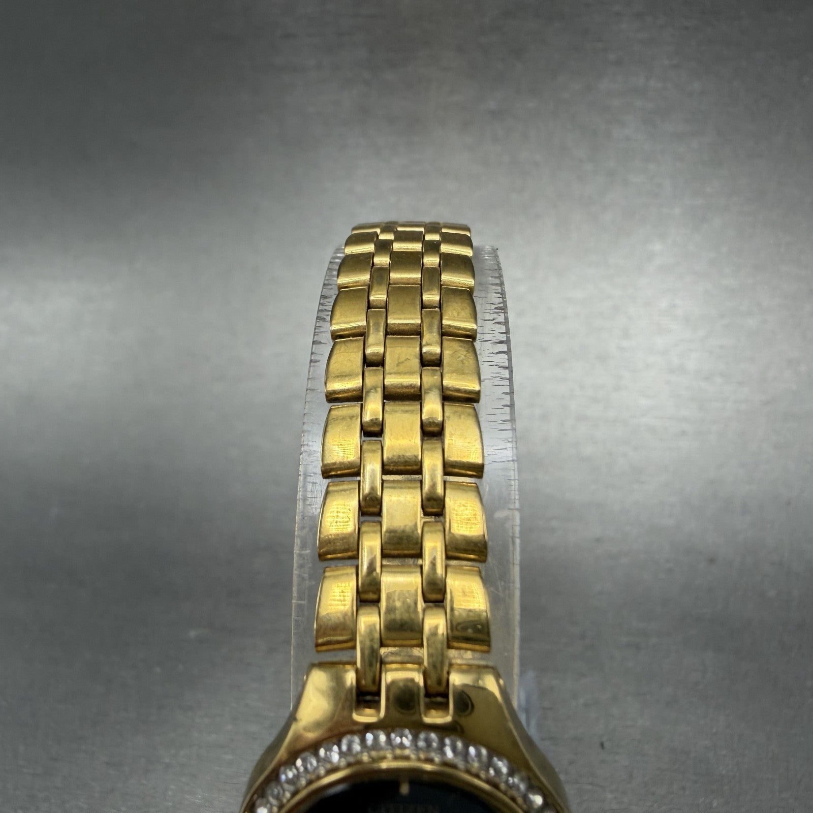 Citizen Watch Women 21mm Black Dial Gold Tone Round 5930-S067162 New Battery4