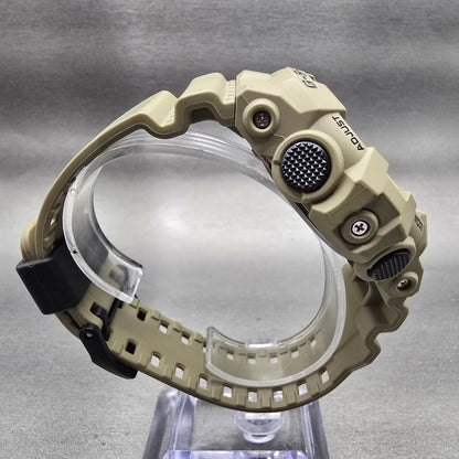Casio G-Shock GA-700UC Watch Men 53mm Black Beige Chronograph Alarm New Battery8
