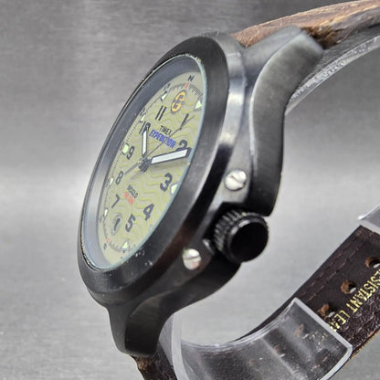 Timex Expedition Watch Men 39mm Green Dial Black Tone Date T47012 New Battery2