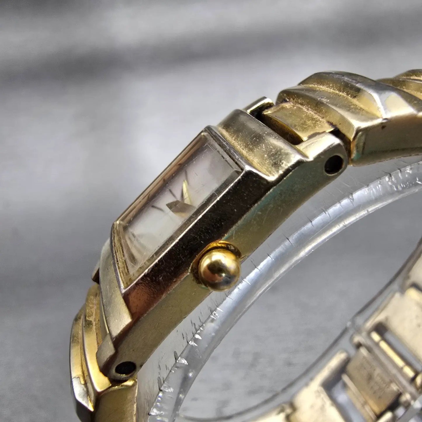 Citizen Elegance Watch Women 14mm MOP Dial Gold Tone 5421-S72234 New Battery VTG2