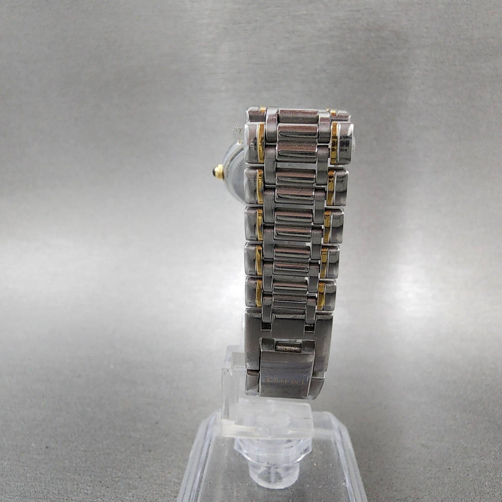 Seiko Exceline Watch Women 24mm Cream Dial Two Tone 3F310B20 New Battery Round7