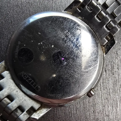 Citizen Eco-Drive Watch Women 30mm White Dial Silver Gemmed B023-R014676 Works10