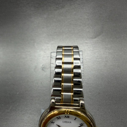 Seiko Alba Urban Watch Women 25mm White Dial Two Tone V401-0220 New Battery4