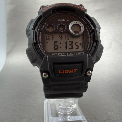 Casio W-735H Watch Men 45mm Digital Gray Vibration Alarm Chrono Date New Battery5