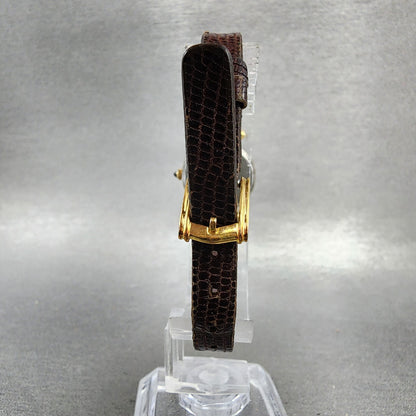 Seiko Lassale Watch Women 19mm Champagne Dial Gold Tone 14000888 New Battery7