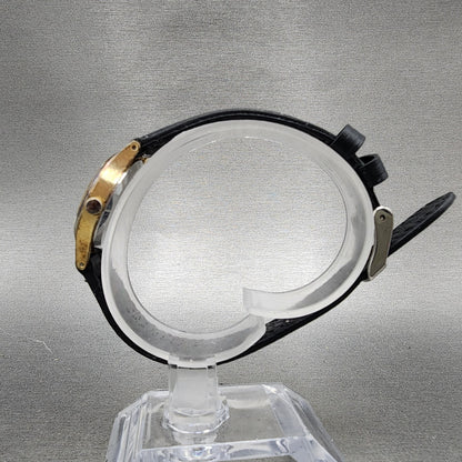 Seiko Watch Women 25mm Silver Dial Gold Tone Round 26210130 New Battery6