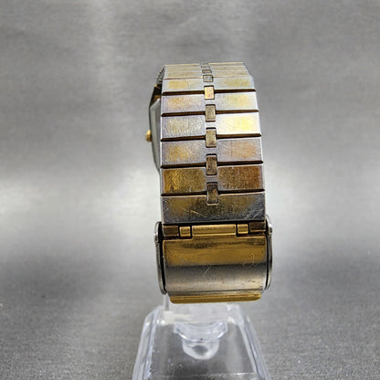 VTG Seiko Watch Men 29mm Gold Dial Gold Tone Daydate Octagon 6533-5039 PARTS