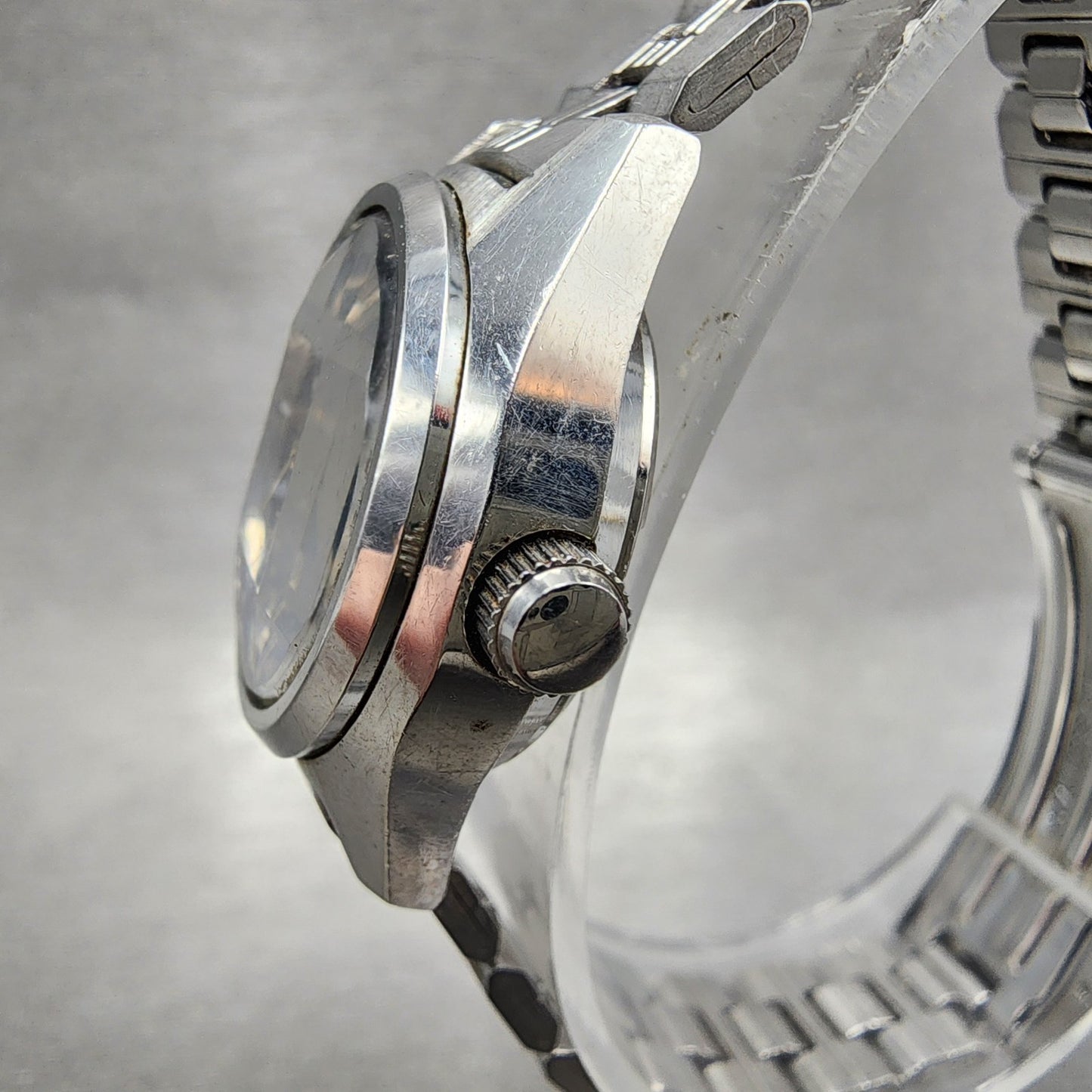 Seiko Automatic Watch Women 24mm Blue Dial Silver Tone Daydate 27060320 Runs2