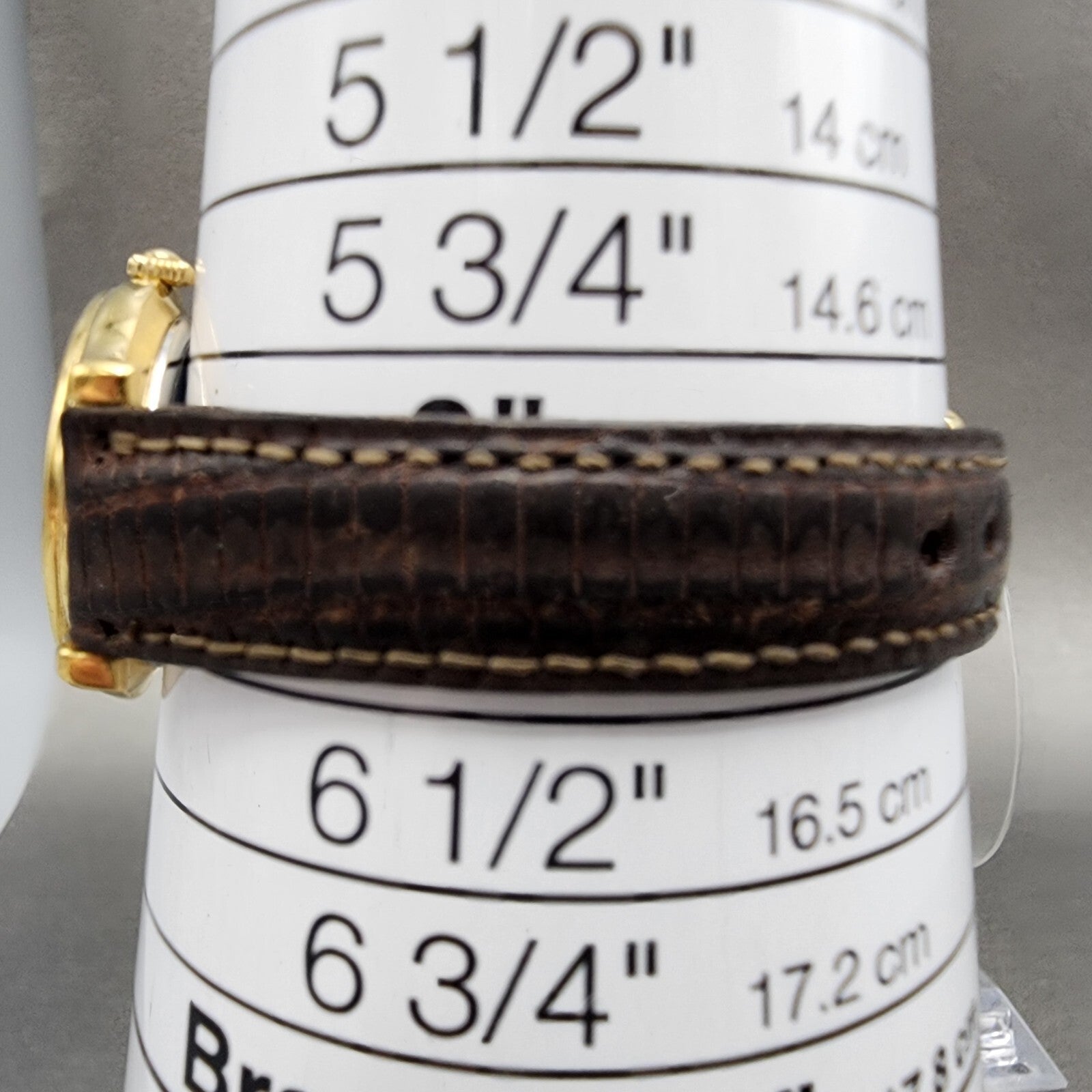 Seiko Age Of Discovery Watch Women 26mm White Dial Gold Tone Date 3Y020B09 PART11