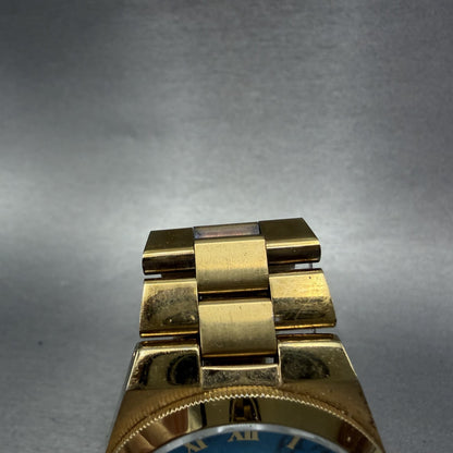 Michael Kors Channing Watch Women 38mm Turquoise Dial Gold Tone MK5894 New Batt4