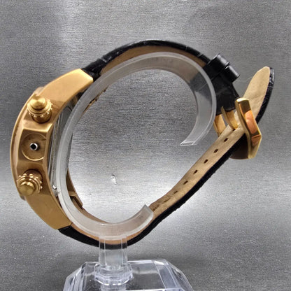 Invicta Lupah Chronograph Watch Men 47mm Back Dial Rose Gold 6736 READ! New Batt6
