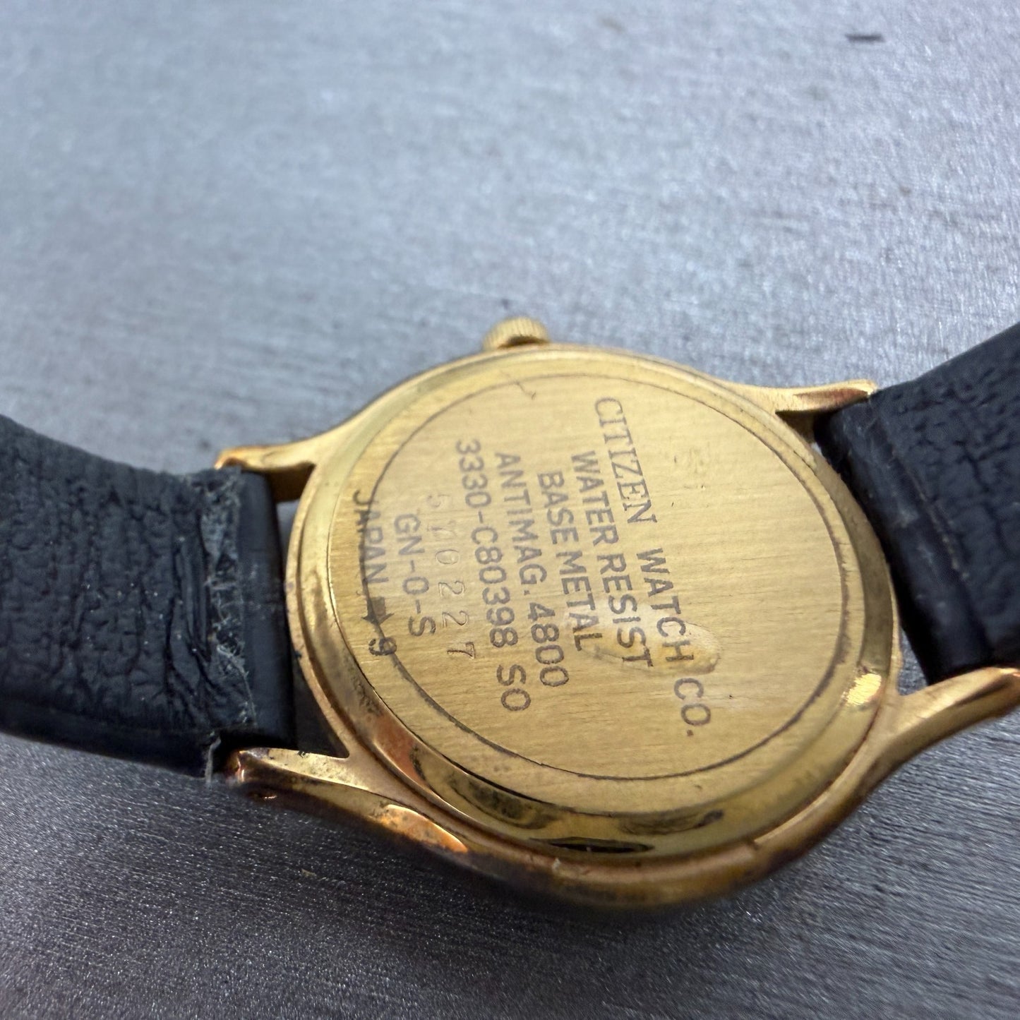 Citizen Exceed Watch Women 23mm Champagne Dial Gold Tone 3330-C80398 New Battery9