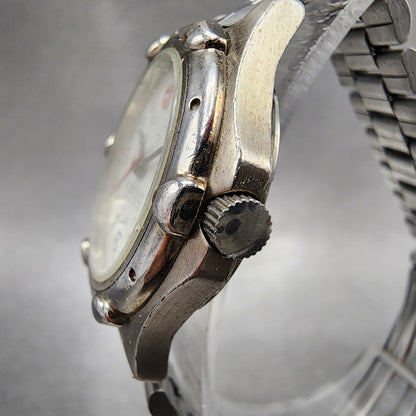 Wenger SAK Design Watch Women 29mm White Dial Steel Date Round New Battery2