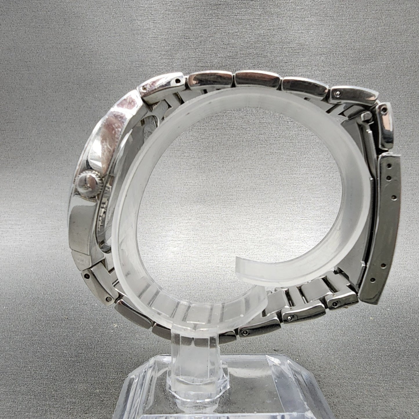 Fossil Arkitekt Watch Men 37mm Blue Dial Stainless Steel Round FS3035 New Batt6