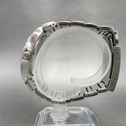 Fossil Arkitekt Watch Men 37mm Blue Dial Stainless Steel Round FS3035 New Batt6