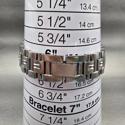 Bulova Watch Women 25mm White Dial Silver Tone Date Gemmed 96R04 New Battery9