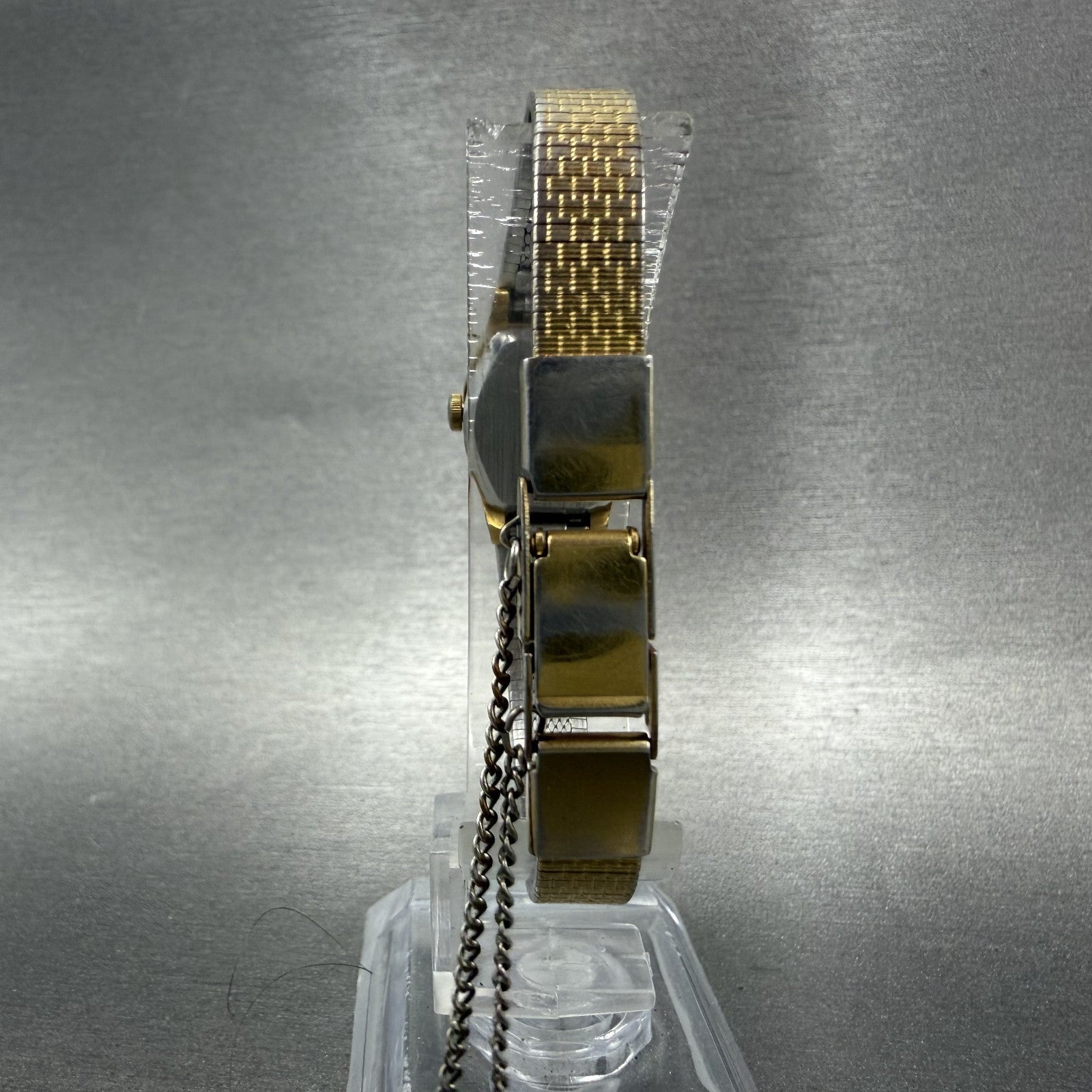 Citizen CQ Watch Women 16mm Black Dial Gold Tone 3220899849 New Battery7