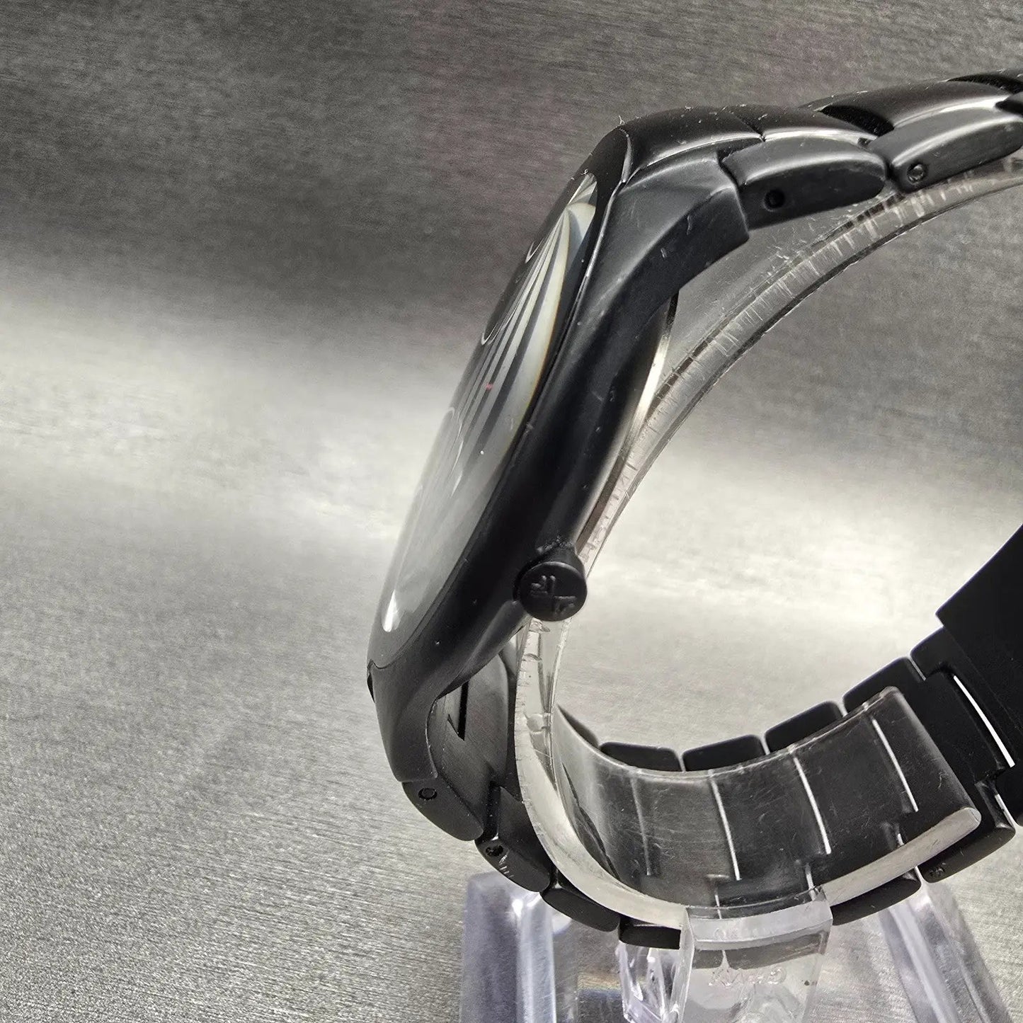 Skagen Watch Men 41mm Black Dial Titanium Date Round SKW6031 New Battery2