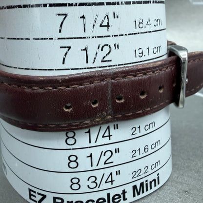 Timex Easy Reader Watch Men 35mm Silver Dial Silver Tone Daydate T20041 New Batt10