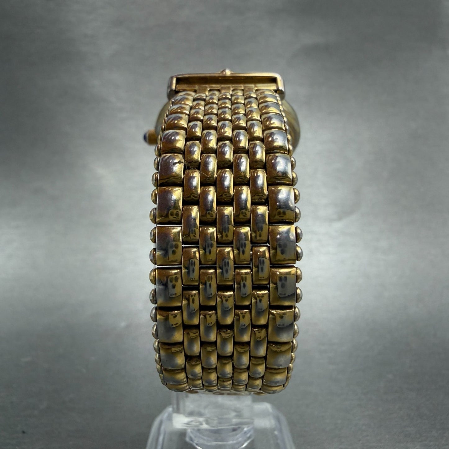 Givenchy Watch Men 32mm White Dial Gold Tone Round PARTS Vintage8