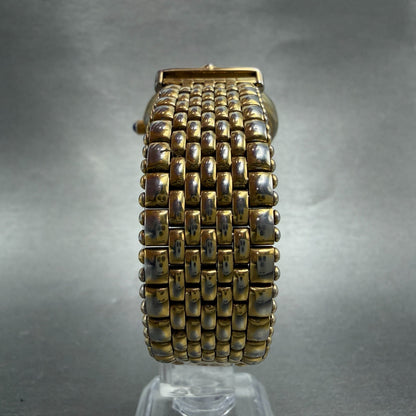 Givenchy Watch Men 32mm White Dial Gold Tone Round PARTS Vintage8