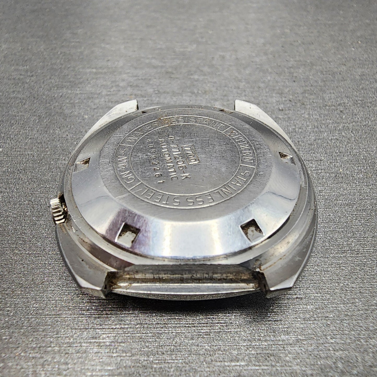 Citizen Sevenstar V2 Watch Men 38mm Blue Dial Steel Daydate 4771206 Auto PARTS9