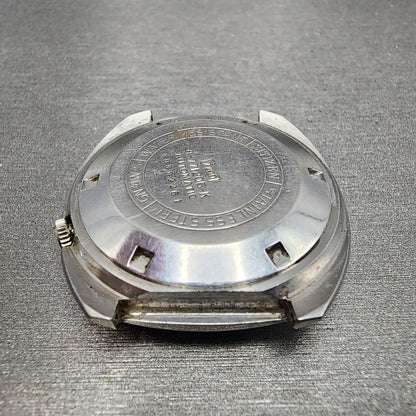 Citizen Sevenstar V2 Watch Men 38mm Blue Dial Steel Daydate 4771206 Auto PARTS9