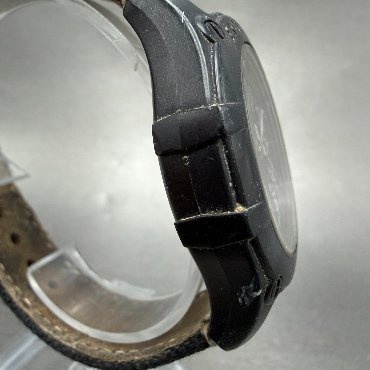 Timex Expedition Trail Series Watch Men 40mm Black Dial Black Tone Date READ Run3