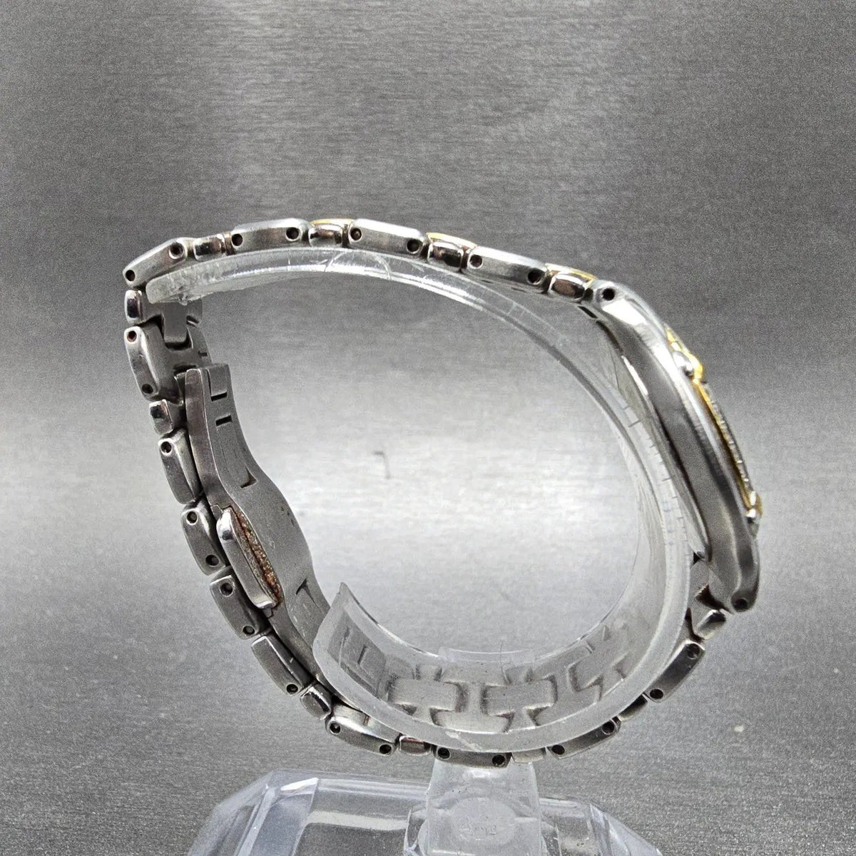 Bulova Accutron Watch Women 26mm MOP Dial Two Tone Diamonds New Batt 28R068