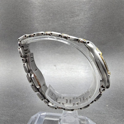 Bulova Accutron Watch Women 26mm MOP Dial Two Tone Diamonds New Batt 28R068