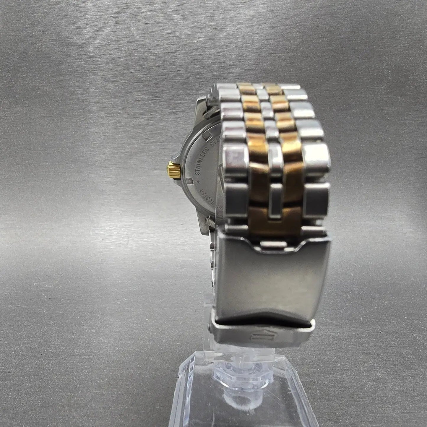 Tag Heuer Professional Dive Watch Men 37mm White Dial Two Tone Date New Battery7