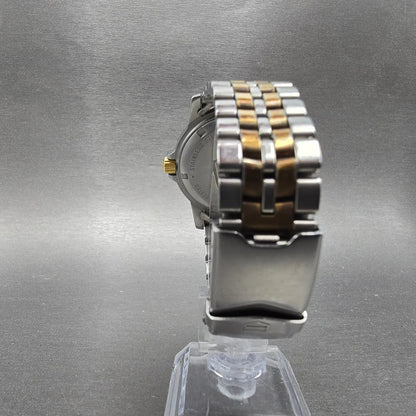 Tag Heuer Professional Dive Watch Men 37mm White Dial Two Tone Date New Battery7
