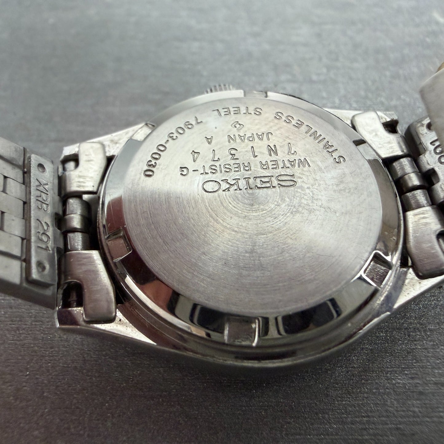 Seiko Watch Women 25mm Green Dial Silver Tone Daydate 7903-0030 New Battery9