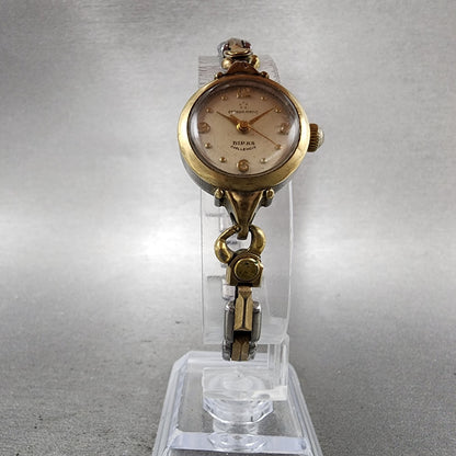 Eterna Matic Watch Women 21mm Cream Dial Gold Tone Automatic PARTS Vintage6