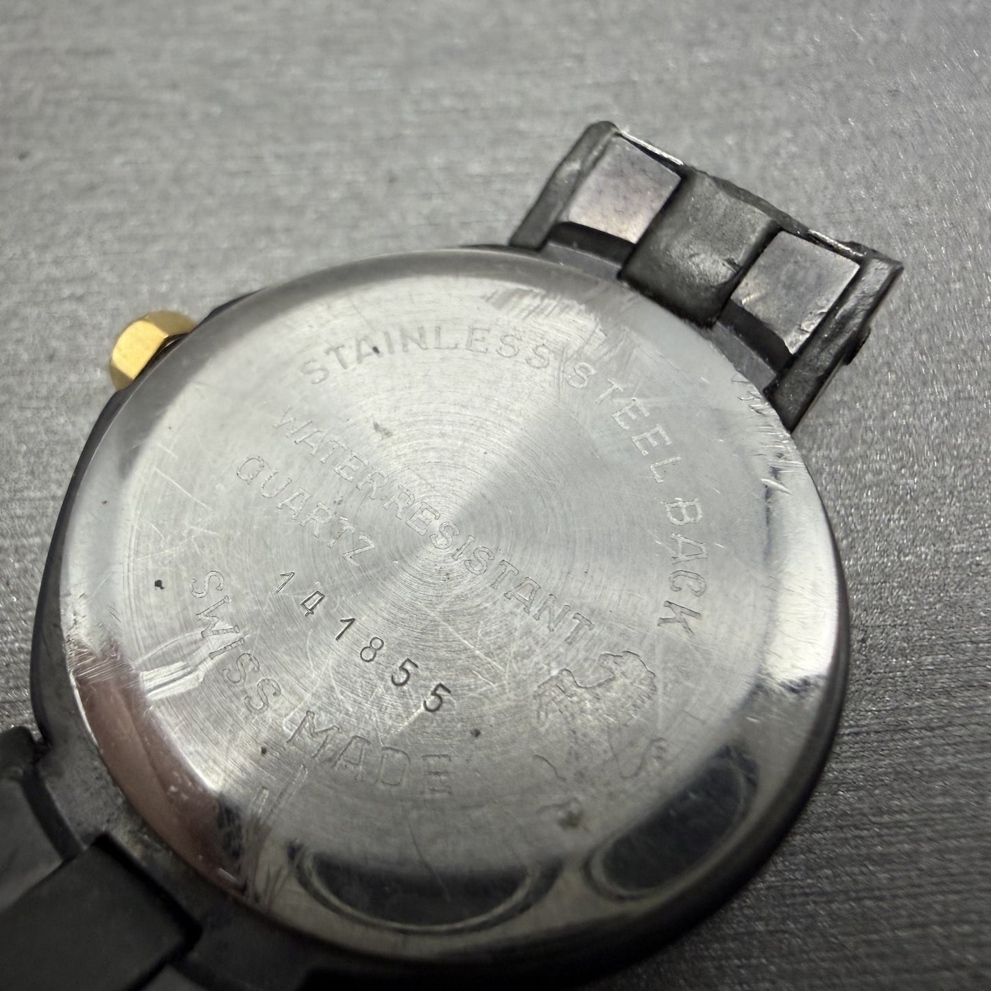 Ferrari Cartier Watch Women 26mm Red Dial Black Tone Date Round New battery6