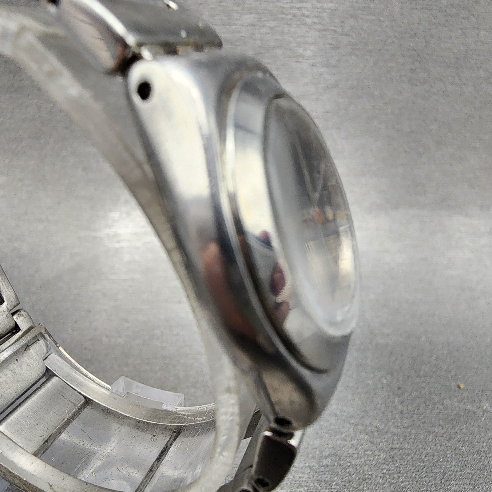 Swatch Irony Watch Women 26mm Black Dial Silver Tone Round New Battery VTG3