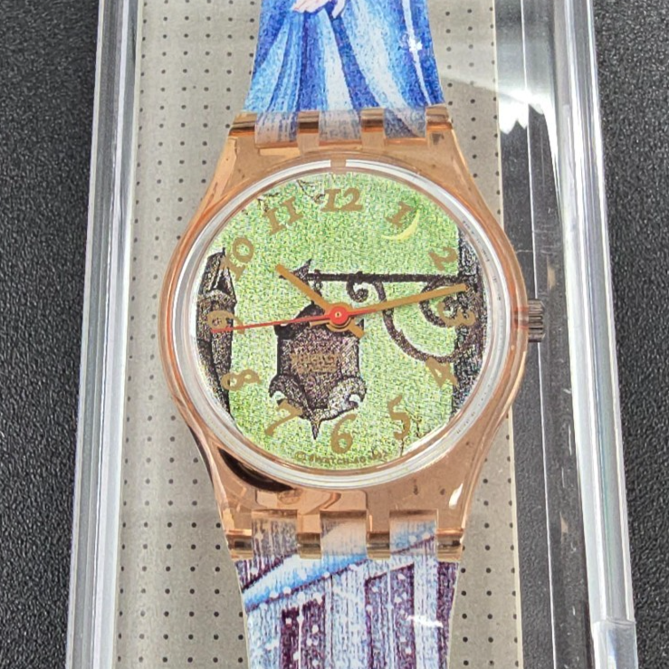 Swatch Once Upon a Time Boston 1993 Watch Set LP114 GG123 New Battery NOS14