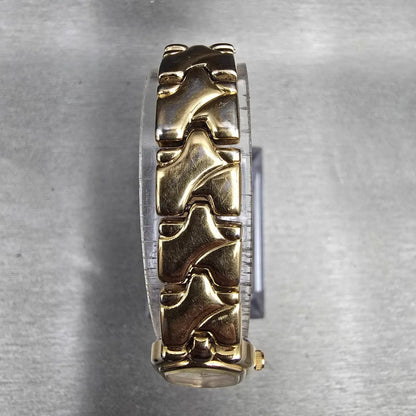 Citizen Watch Women 17mm MOP Dial Gold Tone Rectangle 3220-326130 New Battery KP4