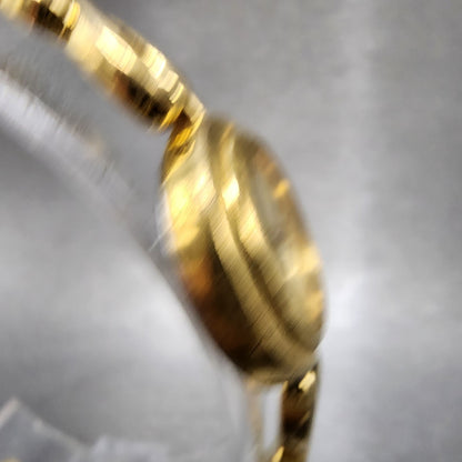 Orient Jupiter Watch Women 21mm Gold Dial Gold Tone Round F0551501 New Battery3