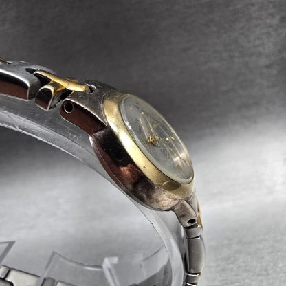 Citizen Watch Women 21mm Silver Dial Two Tone Round 5930-S99116 New Battery VTG3