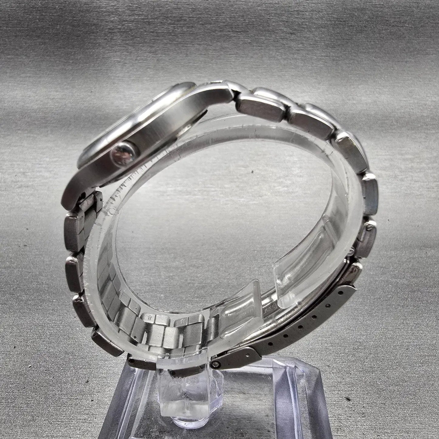 Skagen Watch Women 27mm Silver Dial Silver Tone Round A2SSX New Battery6