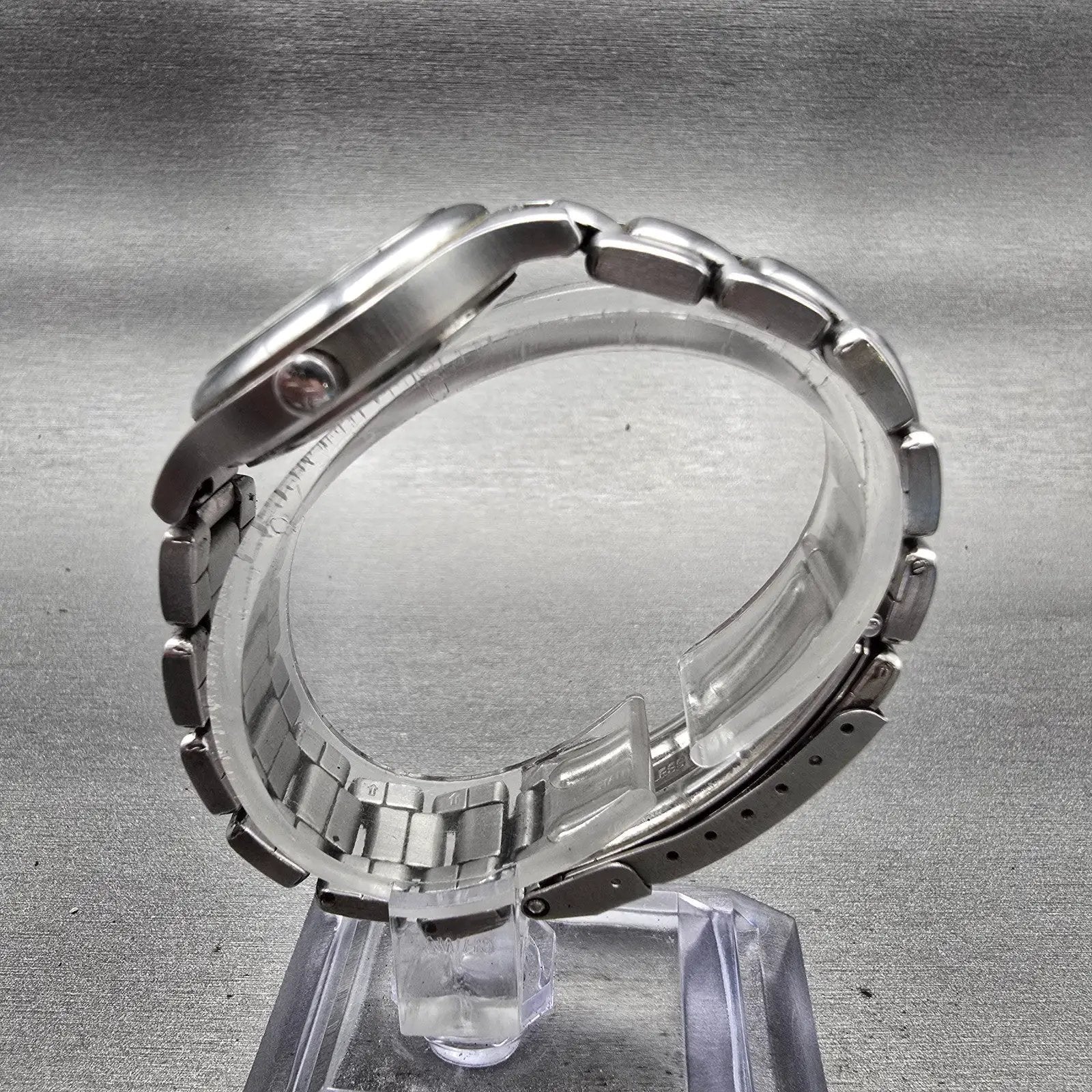 Skagen Watch Women 27mm Silver Dial Silver Tone Round A2SSX New Battery6
