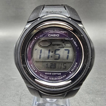 Casio Baby-G MSG-900 Watch Women 41mm Black Digital alarm Chronograph solar READ0