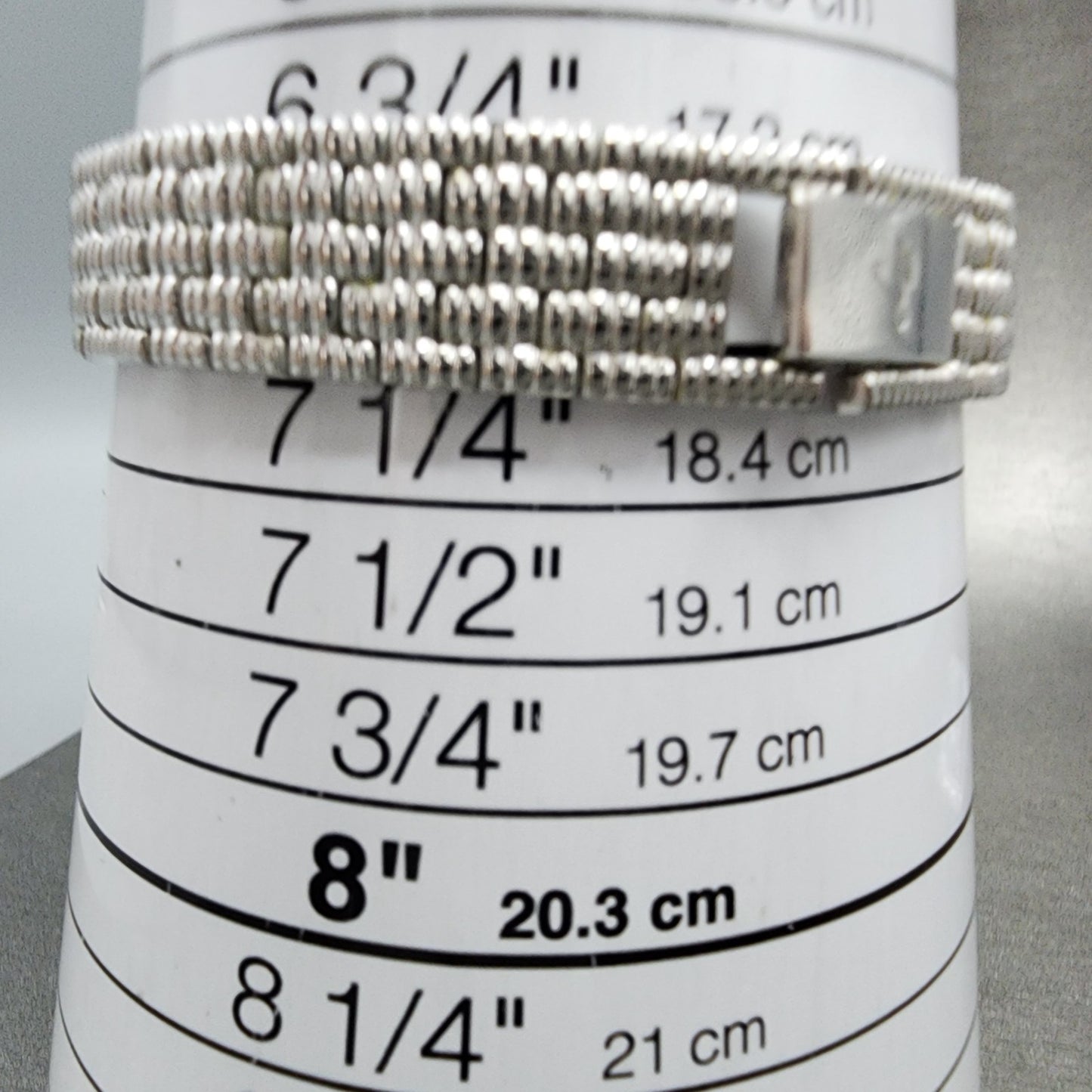 LZ Watch Women 25mm White Dial Silver Tone Ruby Bezel Diamonds Fine Plat New Bat10