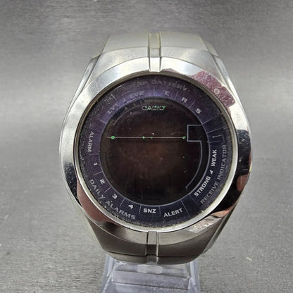 Casio Waveceptor WV-100J Watch Men 41mm Digital Steel Solar Alarm Chrono PARTS0