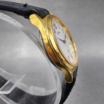 Citizen Forma Watch Women 24mm White Dial Gold Tone Round 5430F40063 New Batt3