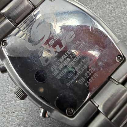 Fossil Speedway Chronograph Watch Men 40mm Red Dial Silver Date CH2326 New Batt10